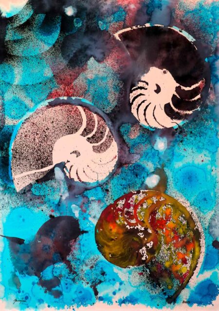 BIANCOSCURO Art Contest Monte Carlo Edition 2026 - fibonacci 2025 50x70 ink on paper monomax img 1804